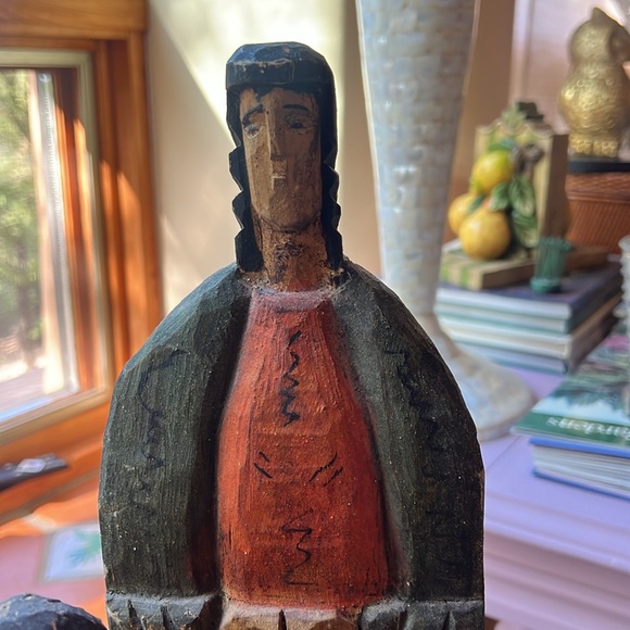 Three Vintage Santos, Originally from Horchow Catalogue, Preowned - Picture 6 of 12